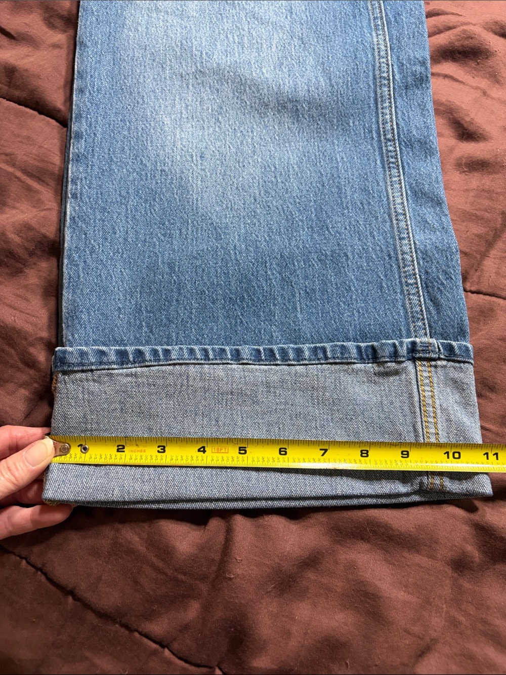 Women’s Wide Leg High Waisted Jeans by Free Assembly Brand. NWT! - Picture 8 of 16